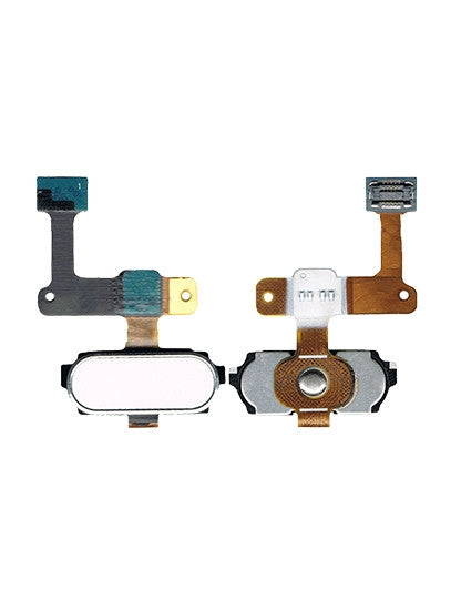 Home Button With Flex Cable Compatible For Samsung Galaxy Tab S2 8.0" (T715 / T719) (2015) (White)