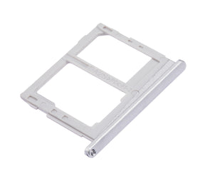 Sim Card Tray Compatible For Samsung Galaxy Tab A 8.0" (2017) (T385 / T387) (Cellular Version) (Silver)