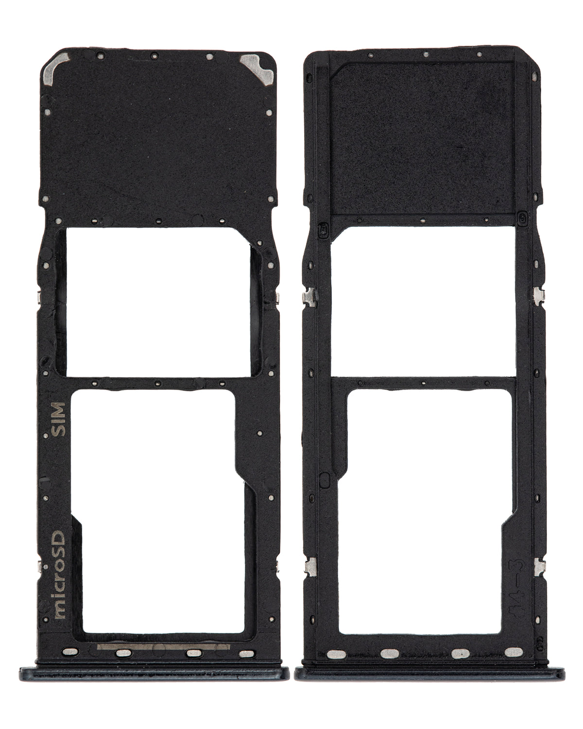 Single Sim Card Tray Compatible For Samsung Galaxy A20 (A205 / 2019) / A30 (A305 / 2019) / A50 (A505 / 2019) (Black)