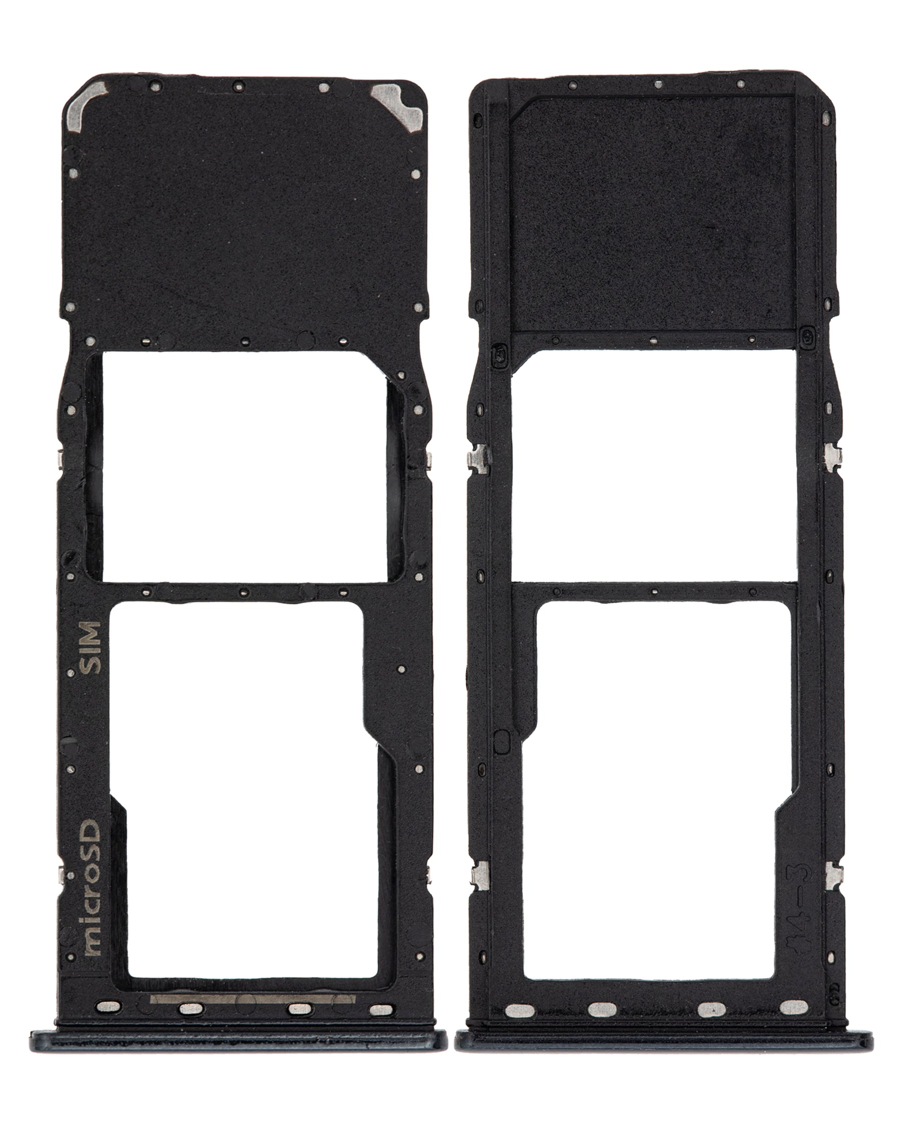 Single Sim Card Tray Compatible For Samsung Galaxy A20 (A205 / 2019) / A30 (A305 / 2019) / A50 (A505 / 2019) (Black)