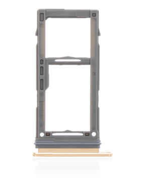 Replacement Single Sim Card Tray Compatible For Samsung Galaxy S10 / S10 Plus / S10E (Gold)
