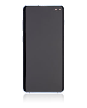 Replacement OLED Assembly With Frame Compatible For Samsung Galaxy S10 Plus (Refurbished) (Prism Blue)