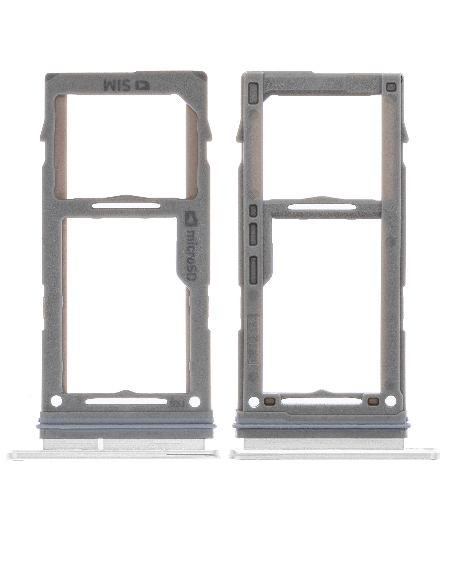 Single Sim Card Tray Replacement Compatible For Samsung Galaxy S10 / S10 Plus / S10E (Prism White)