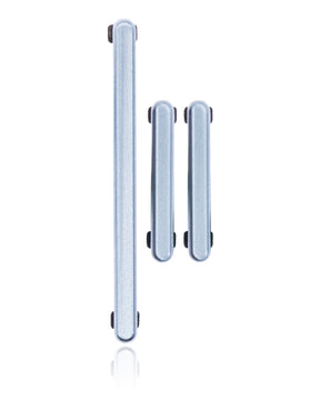 Hard Buttons Replacement  (Power / Volume / Bixby) Compatible For Samsung Galaxy S10 / S10 Plus (Prism Blue)