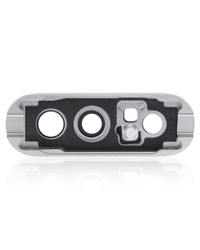 Replacement Back Camera Lens With Bracket / Bezel Compatible For Samsung Galaxy A80 (A805 / 2019) (Ghost White)