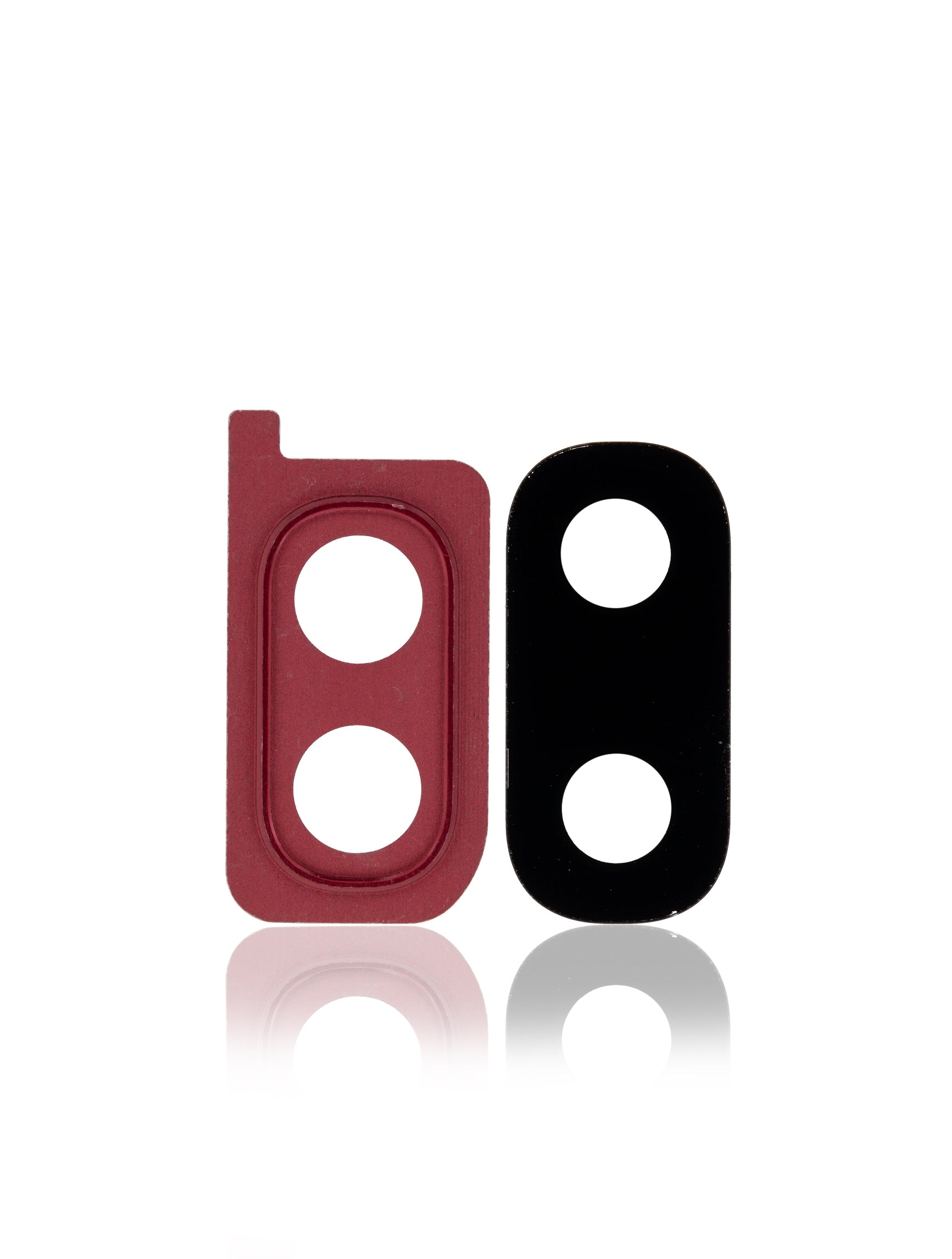 Back Camera Lens With Bracket / Bezel Compatible For Samsung Galaxy A20 (A205 / 2019) (Red)
