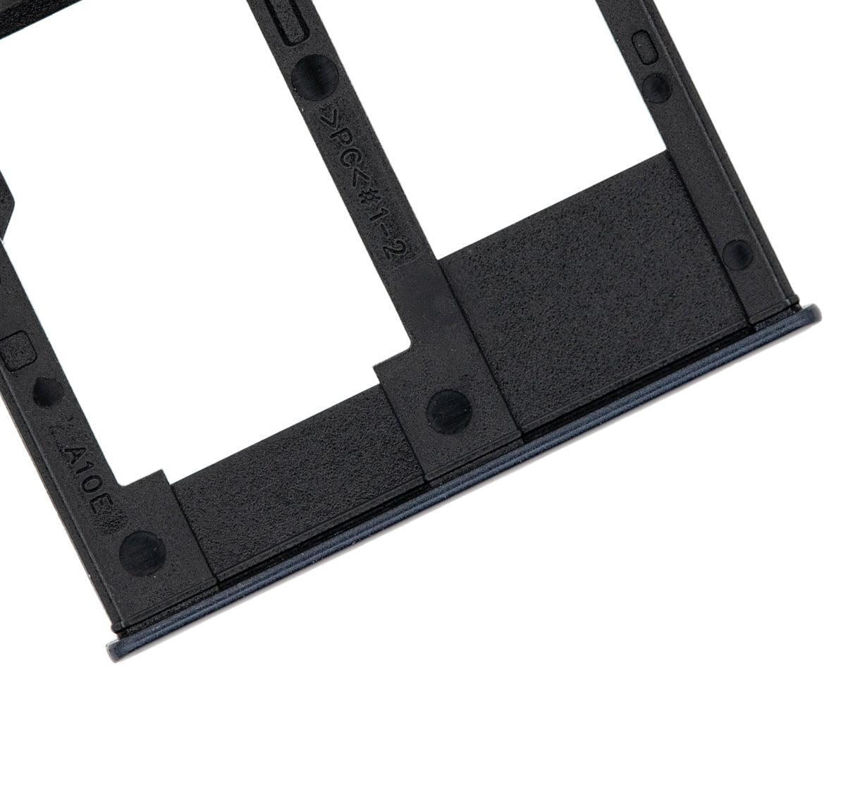 Single Sim Card Tray Compatible For Samsung Galaxy A10e (A102 / 2019) (Black)