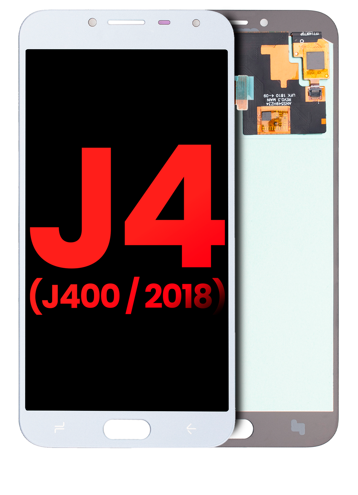 OLED Assembly Without Frame Compatible For Samsung Galaxy J4 (J400 / 2018) (Aftermarket Plus) (Blue / Gray)