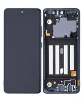 Replacement OLED Assembly With Frame Compatible For Samsung Galaxy A51 5G (A516 / 2020) (Non-Verizon 5G UW Frame) (Service Pack) (Prism Cube Black)