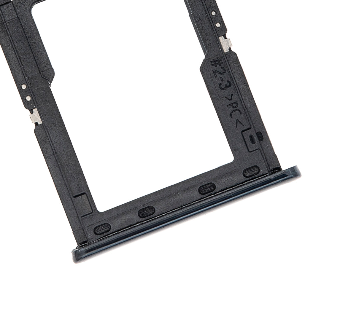 Replacement Dual Sim Card Tray Compatible For Samsung Galaxy A51 4G (A515 / 2019) (Prism Crush Black)