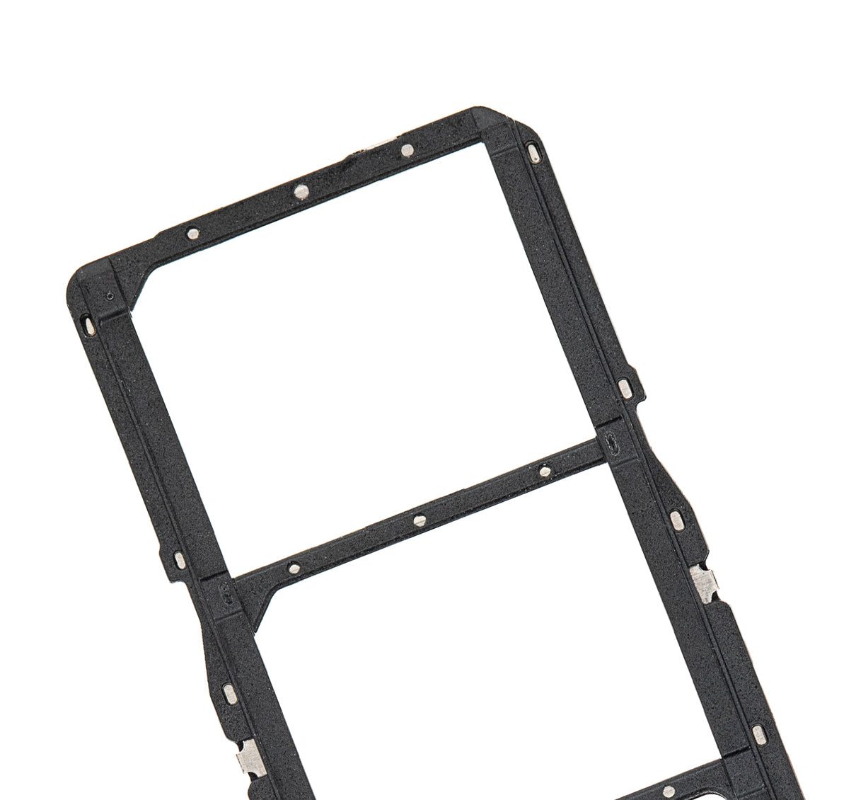 Replacement Dual Sim Card Tray Compatible For Samsung Galaxy A51 4G (A515 / 2019) (Prism Crush Black)