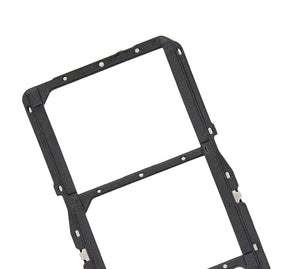 Replacement Dual Sim Card Tray Compatible For Samsung Galaxy A51 4G (A515 / 2019) (Prism Crush Black)