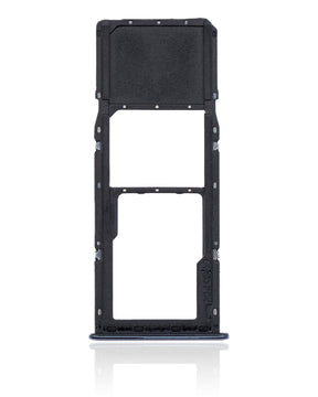 Replacement Single Sim Card Tray Compatible For Samsung Galaxy A51 4G (A515 / 2019) / A71 (A715 / 2020) (Prism Crush Black)
