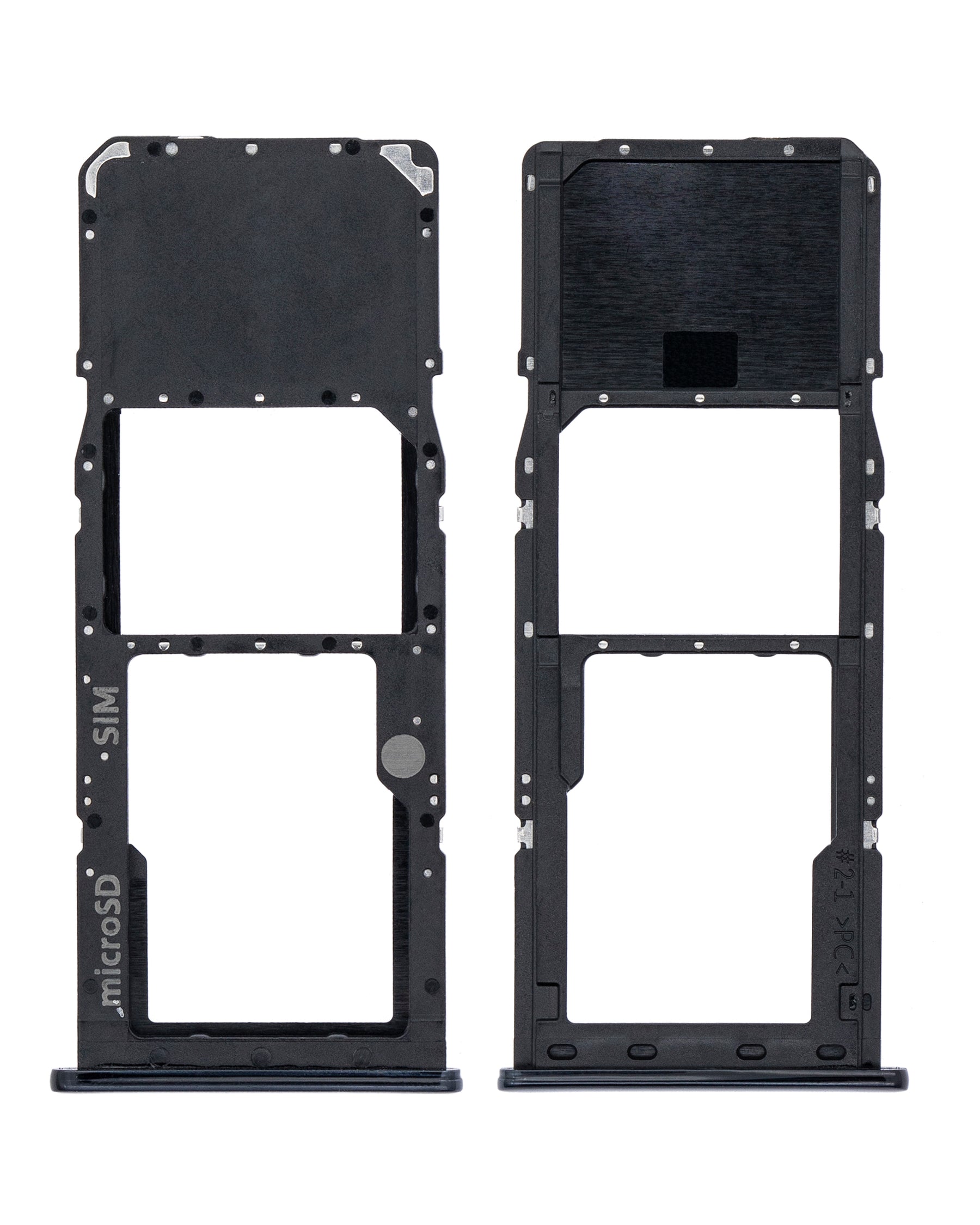 Single Sim Card Tray Compatible For Samsung Galaxy A50S (A507 / 2019) (Prism Crush Black)