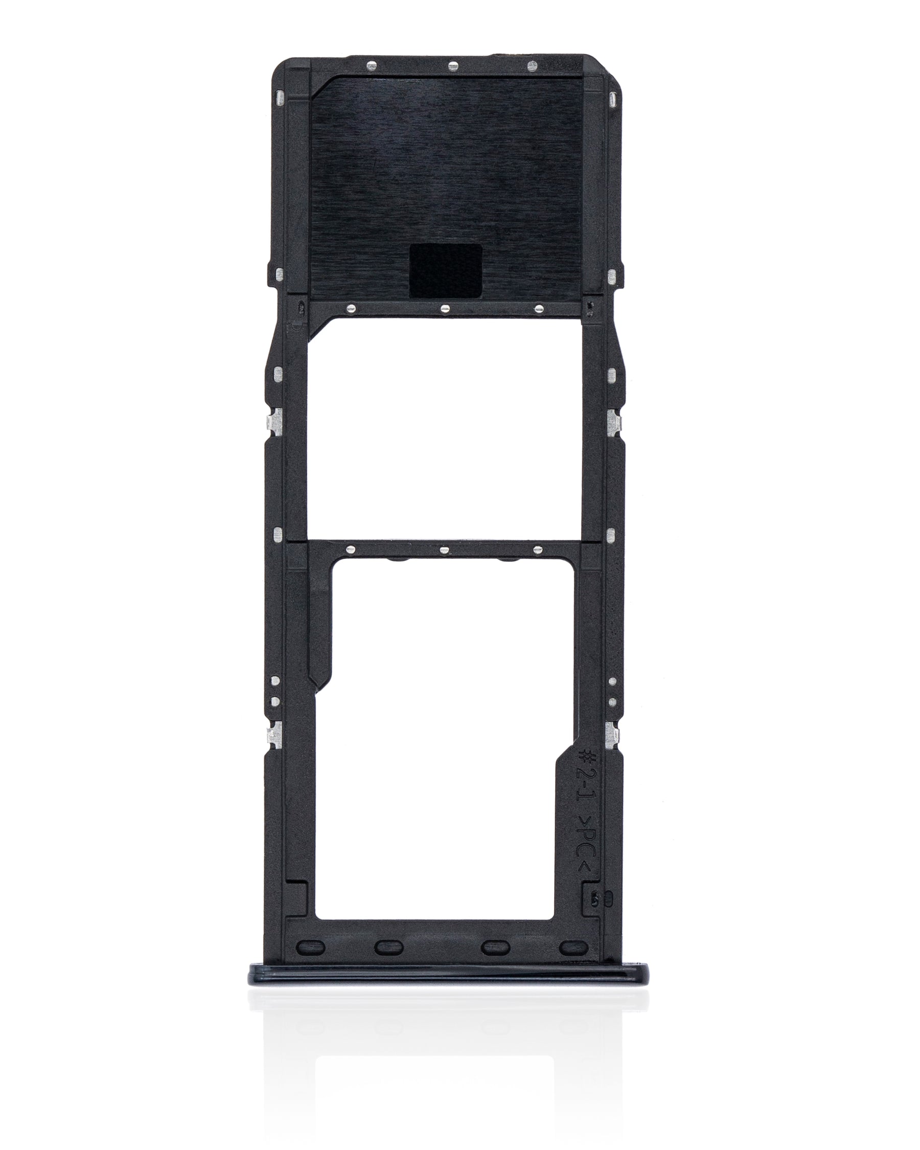 Single Sim Card Tray Compatible For Samsung Galaxy A50S (A507 / 2019) (Prism Crush Black)