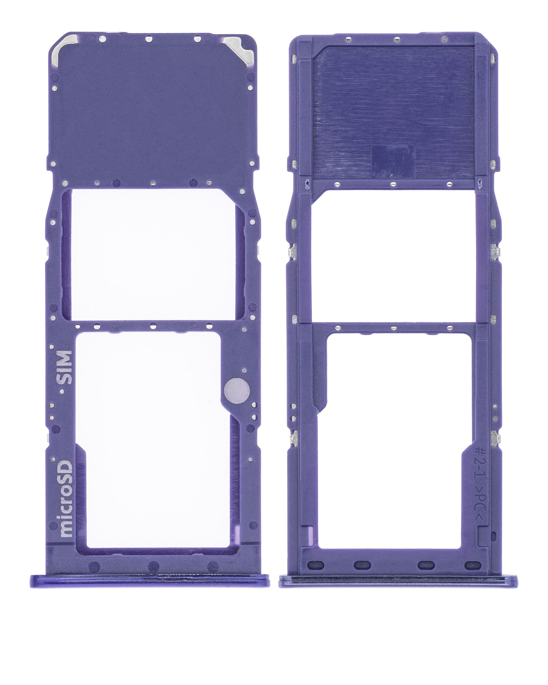 Single Sim Card Tray Compatible For Samsung Galaxy A50S (A507 / 2019) (Prism Crush Violet)