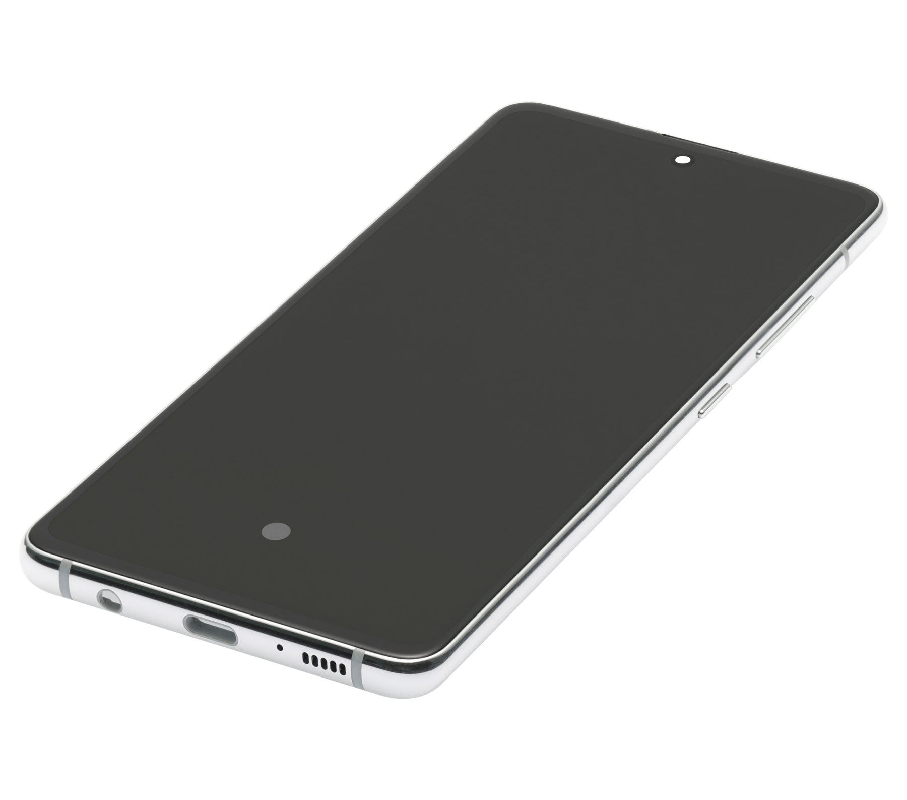 Replacement OLED Assembly With Frame Compatible For Samsung Galaxy A51 5G (A516 / 2020) (Non-Verizon 5G UW Frame) (Refurbished) (Prism Cube White)