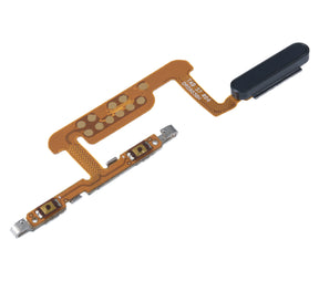 Power & Fingerprint Reader With Flex Cable Compatible For Samsung Galaxy Tab S7 11" (T870 / T875 / T876) (2020) (Mystic Black)