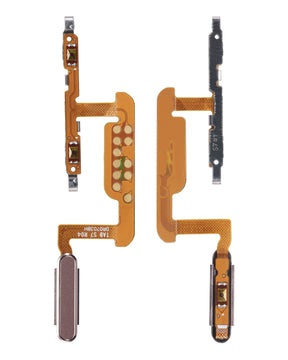 Power & Fingerprint Reader With Flex Cable Compatible For Samsung Galaxy Tab S7 11" (T870 / T875 / T876) (2020) (Mystic Bronze)