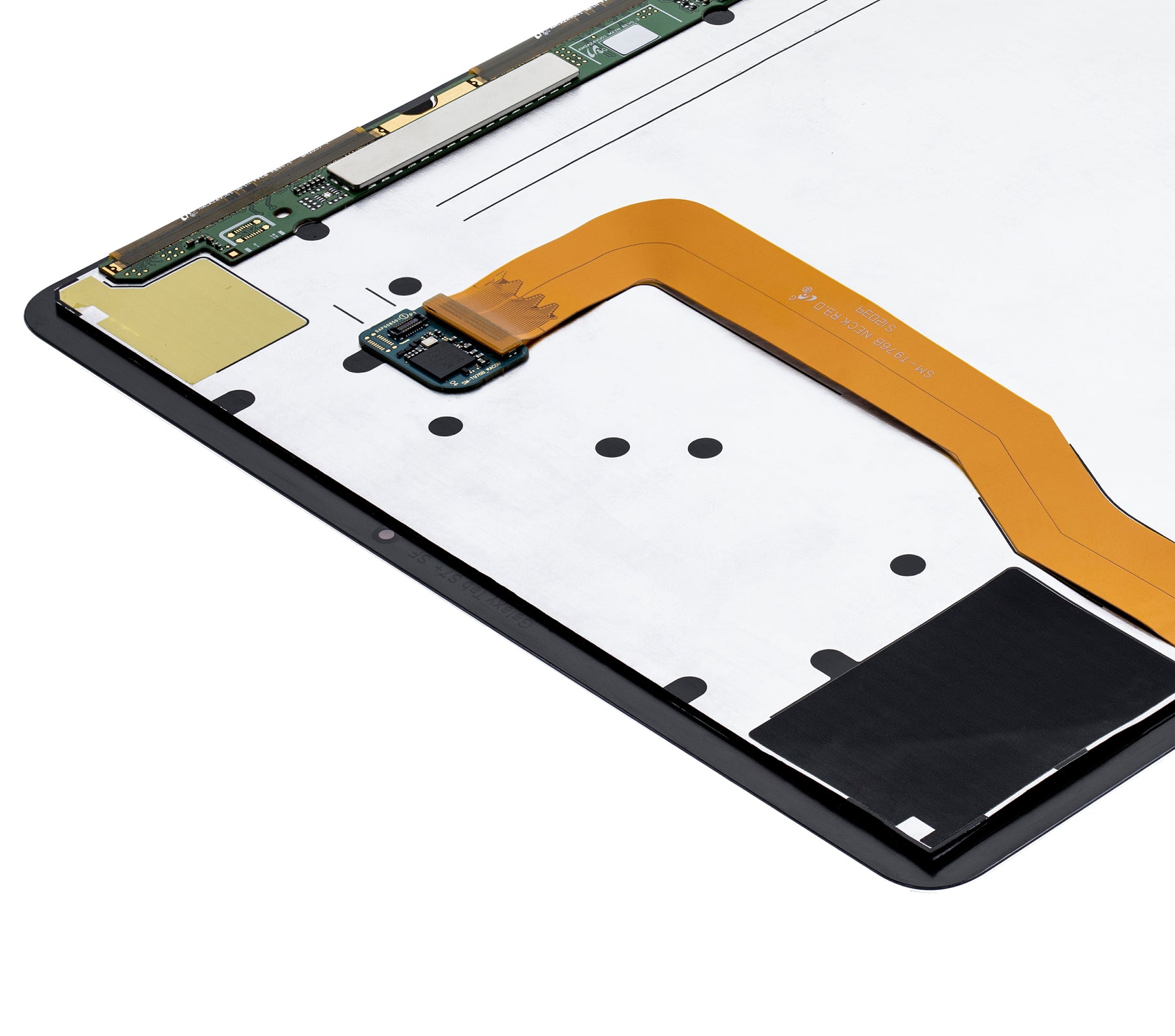 OLED Assembly Without Frame Compatible For Samsung Galaxy Tab S7 Plus 12.4" (T970 / T975 / T976) (2020) (Refurbished) (Black)