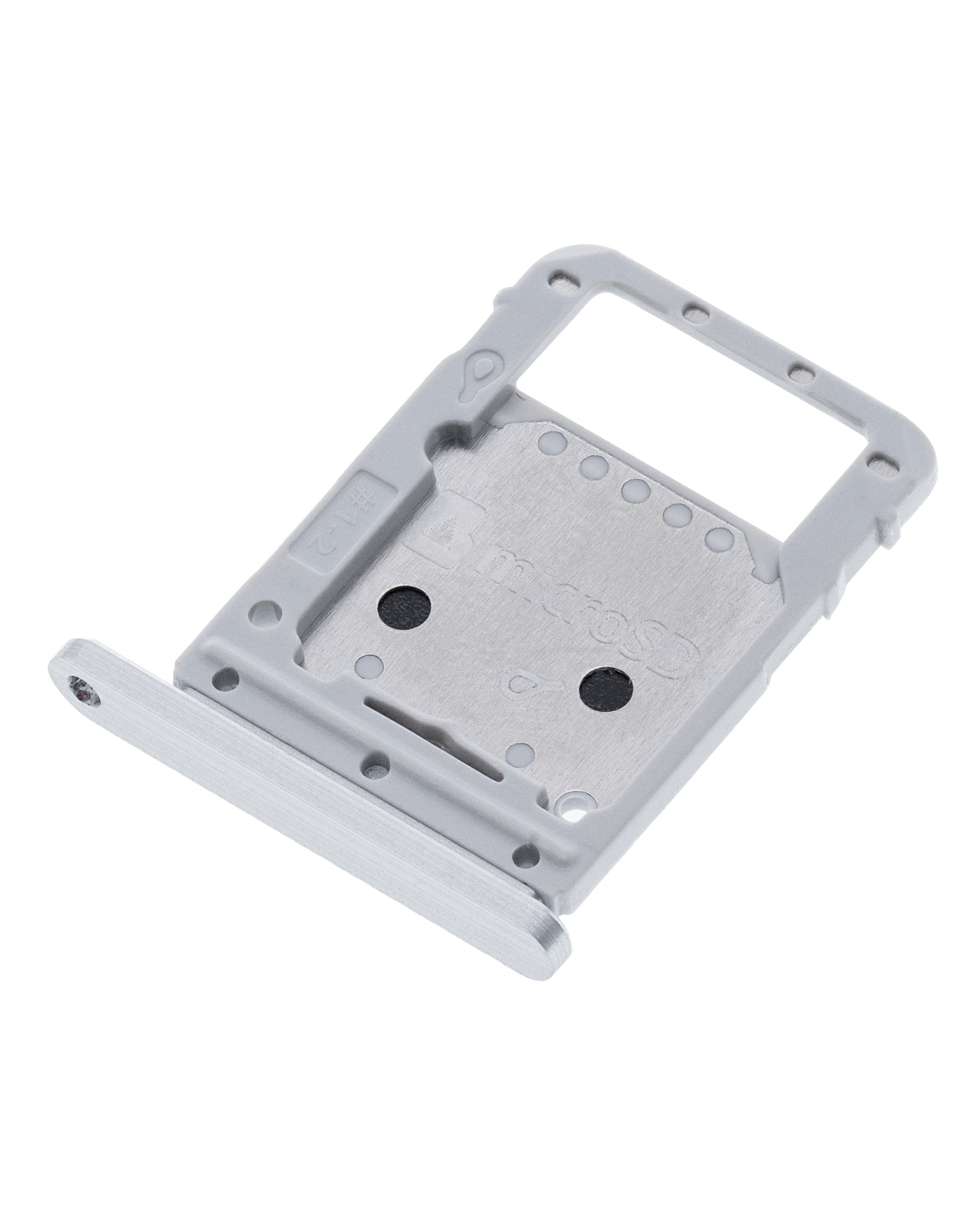 Single Sim Card Tray Compatible For Samsung Galaxy Tab S7 Plus 12.4" (T970 / T975 / T976) (2020) (Mystic Silver)