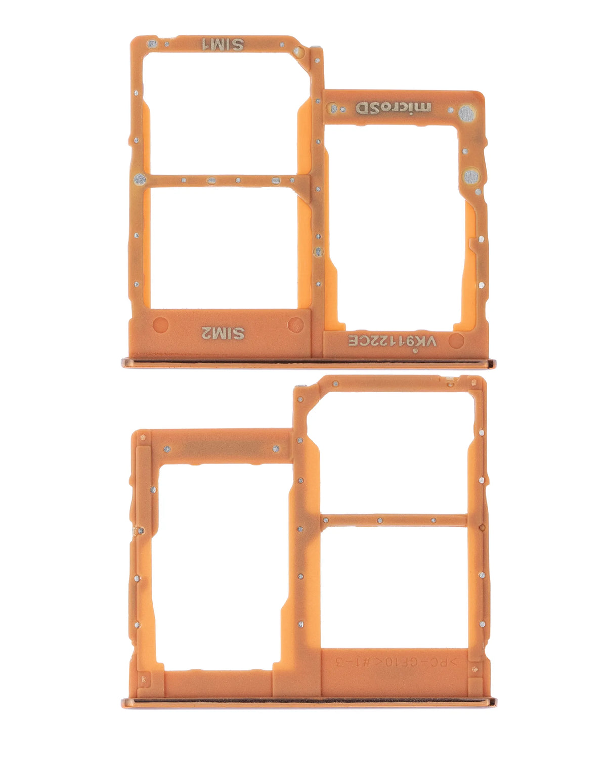 Dual Sim Card Tray Compatible For Samsung Galaxy A40 (A405 / 2019) (Coral)