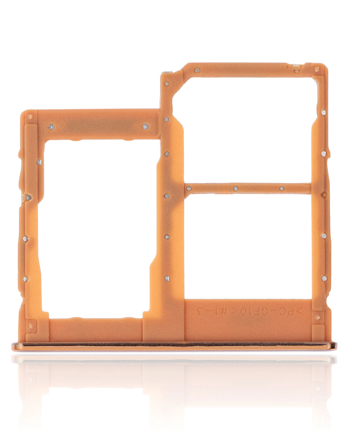 Dual Sim Card Tray Compatible For Samsung Galaxy A40 (A405 / 2019) (Coral)
