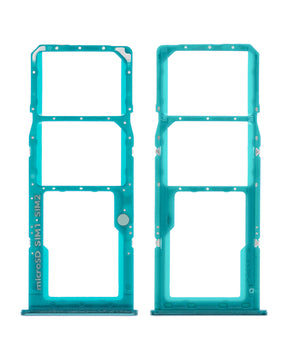 Dual Sim Card Tray Compatible For Samsung Galaxy A50S (A507 / 2019) (Prism Crush Green)