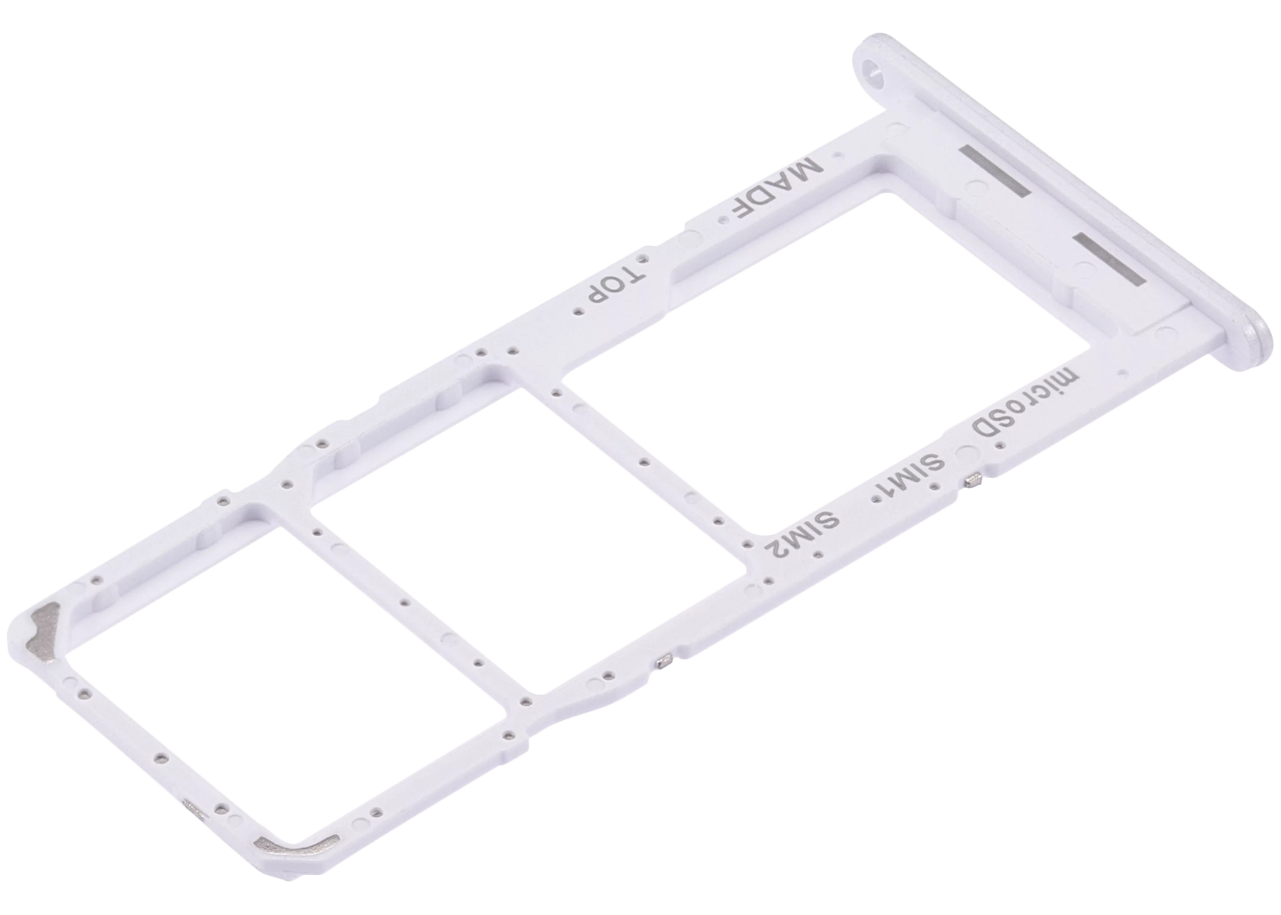 Dual Sim Card Tray Compatible For Samsung Galaxy M14 (M146 / 2023) (Silver)