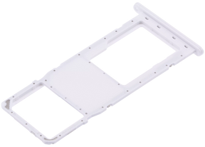 Single Sim Card Tray Compatible For Samsung Galaxy A02S (A025 / 2020) / A03 (A035 / 2021) (White)