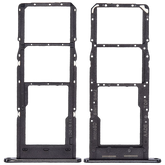 Dual Sim Card Tray Compatible For Samsung Galaxy A14 (A145F) (Black)