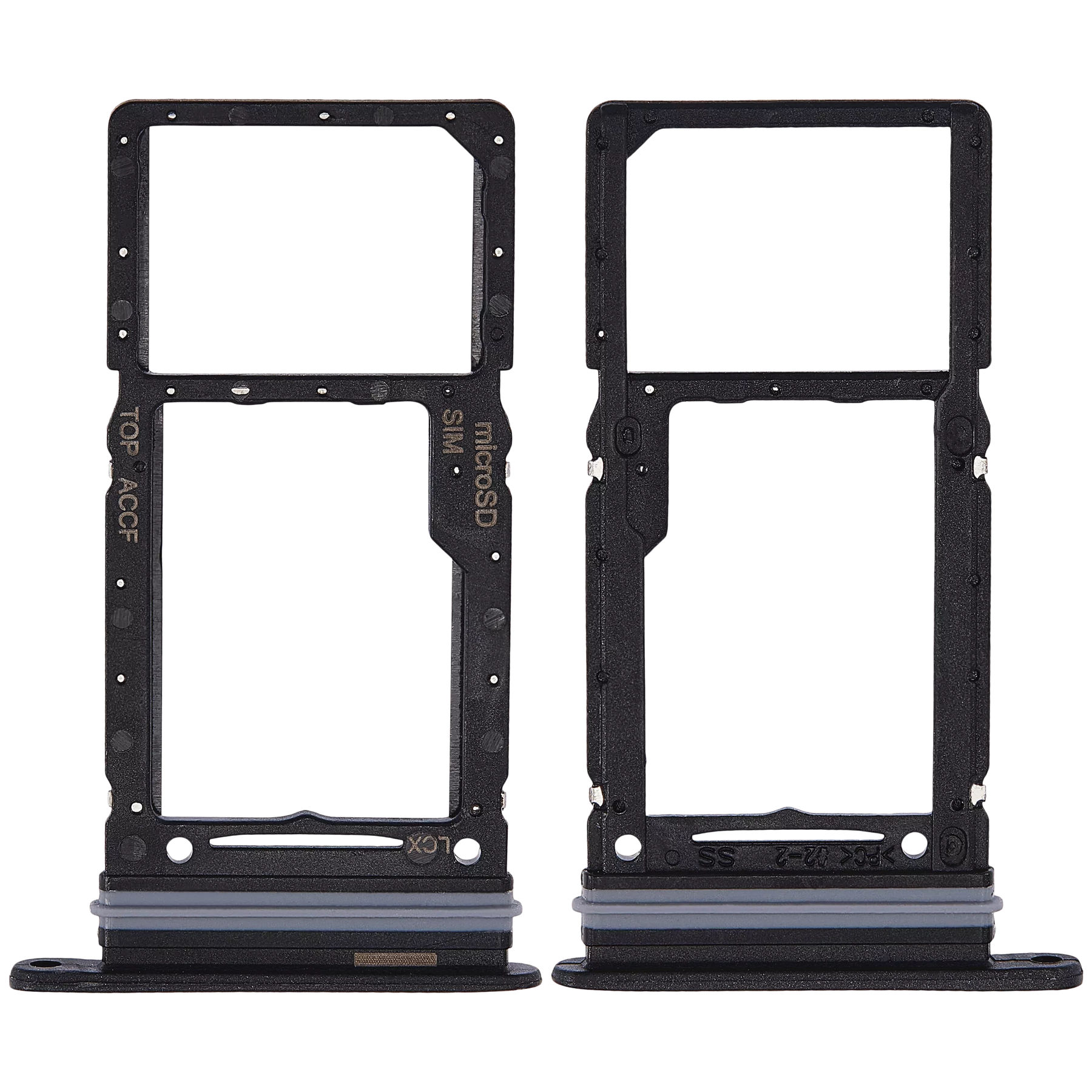 Single Sim Card Tray Compatible For Samsung Galaxy A33 5G (A336 / 2022) (Black)