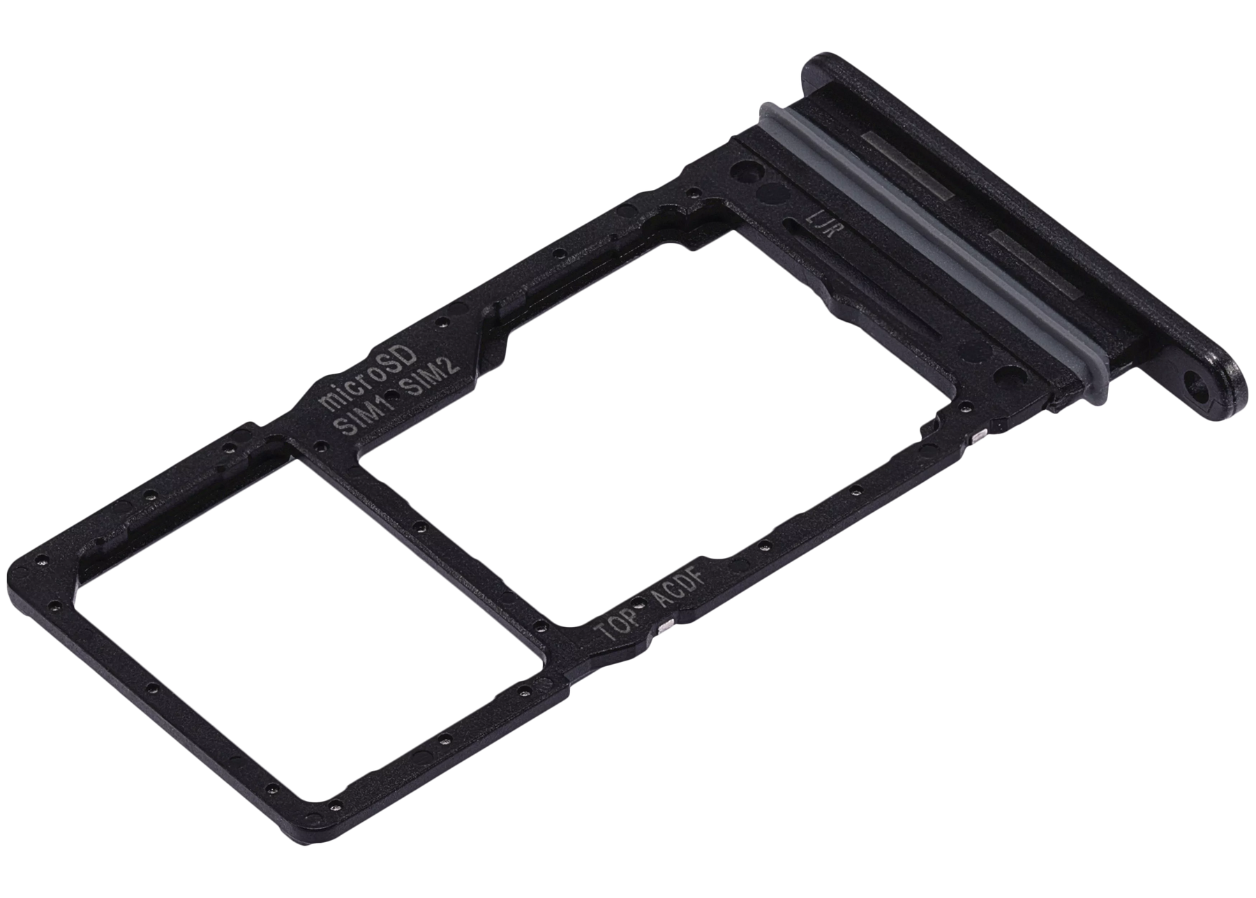 Dual Sim Card Tray Compatible For Samsung Galaxy A34 (A346 / 2023) (Graphite)