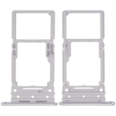 Dual Sim Card Tray Compatible For Samsung Galaxy A34 (A346 / 2023) (Silver)