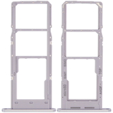 Dual Sim Card Tray Compatible For Samsung Galaxy A14 5G (A146F / 2023) (Silver)