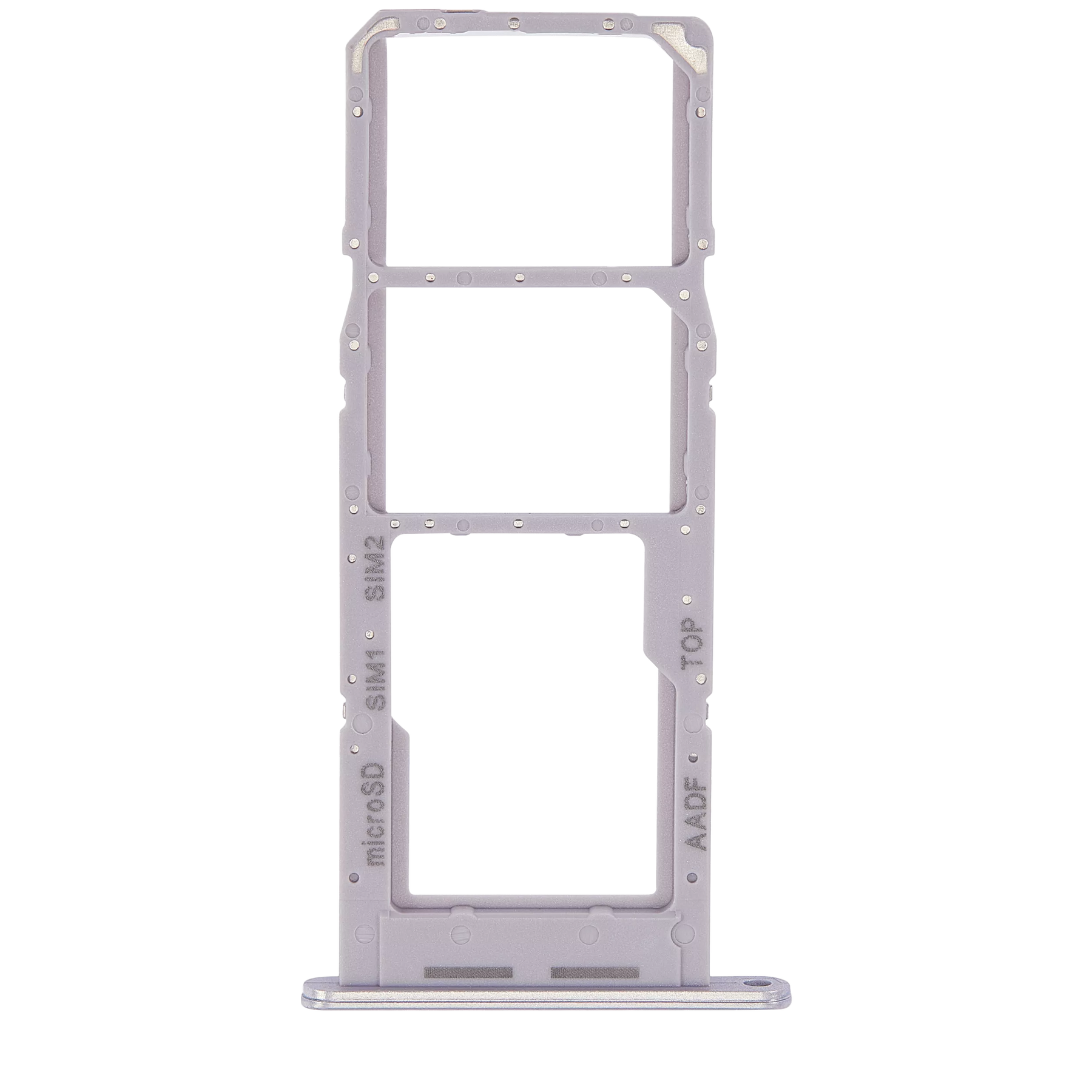 Dual Sim Card Tray Compatible For Samsung Galaxy A14 5G (A146F / 2023) (Silver)