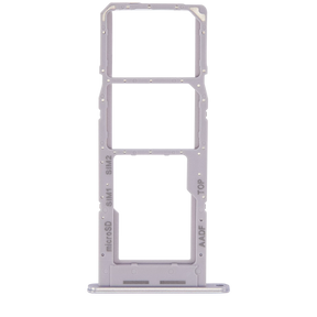 Dual Sim Card Tray Compatible For Samsung Galaxy A14 5G (A146F / 2023) (Silver)
