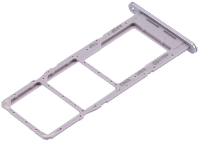 Dual Sim Card Tray Compatible For Samsung Galaxy A14 5G (A146F / 2023) (Silver)