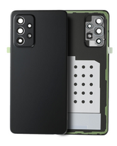 Replacement Back Cover Glass With Camera Lens Compatible Samsung Galaxy A52 5G (A526 / 2021) (Service Pack) (Awesome Black)