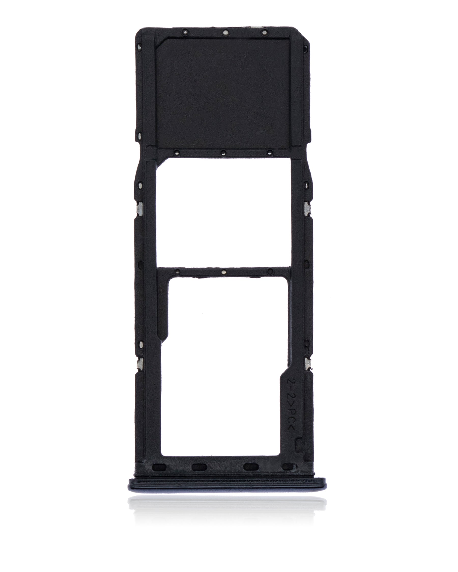 Single Sim Card Tray Replacement Compatible For Samsung Galaxy A70 (A705 / 2019) (Black)