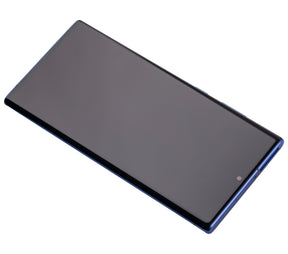 Replacement OLED Assembly With Frame Compatible For Samsung Galaxy Note 10 Plus / 5G (Refurbished) (Blue)