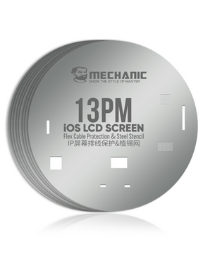 Screen Cable IC Protection Stencil Compatible For iPhone 11 To 13 Pro Max (Mechanic)