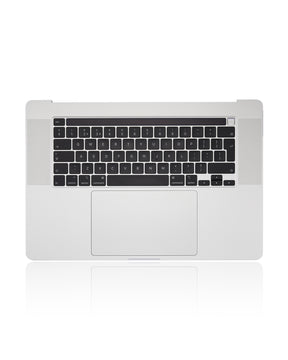 Top Case Assembly With Battery And Keyboard Compatible For MacBook Pro 16" (A2141 / Mid 2019) (UK English) (Used OEM Pull: Grade New) (Silver)