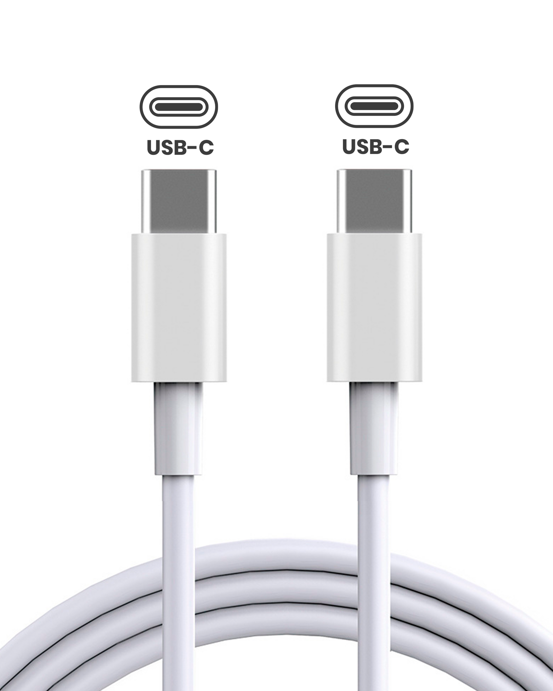 87W 96W USB-C To USB-C Cable Compatible For MacBook IMac Mac (OEM Pull Grade: A)