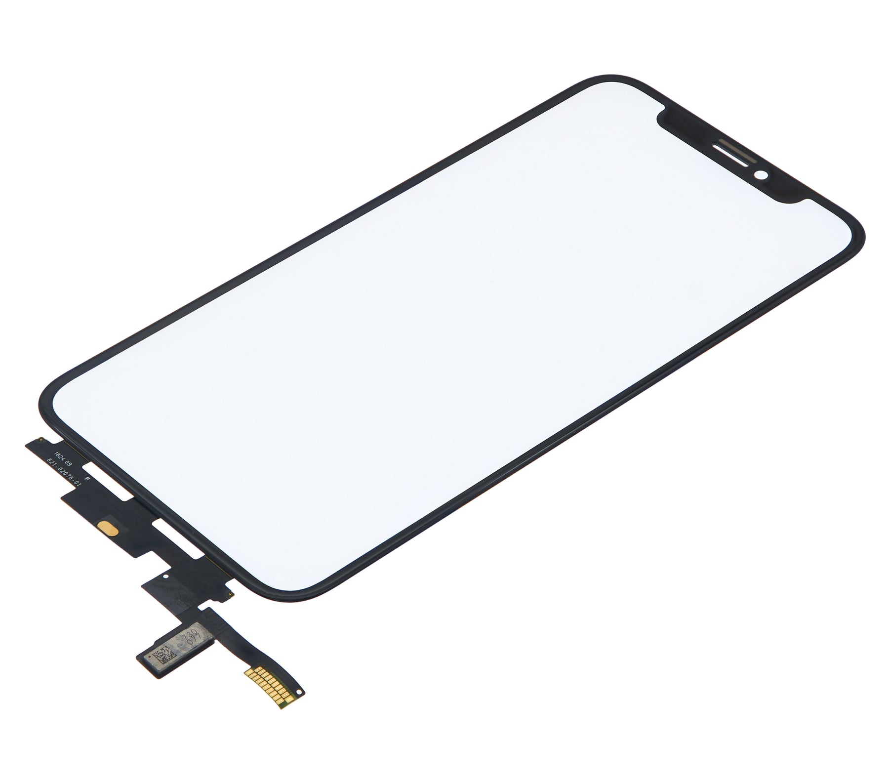 4 in 1 Short Flex (Digitizer Touch With Glass + OCA + Frame Pre-installed) Compatible For iPhone XS (OCA Master)