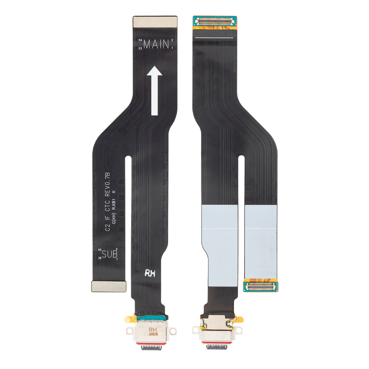 SPAREWARE Usb Charging Port Charging Pcb Connector Flex Cable Compatible For Samsung Galaxy Note 20 5G