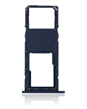 Single Sim Card Tray Compatible For Samsung Galaxy A01 (A015 / 2020) (Blue)