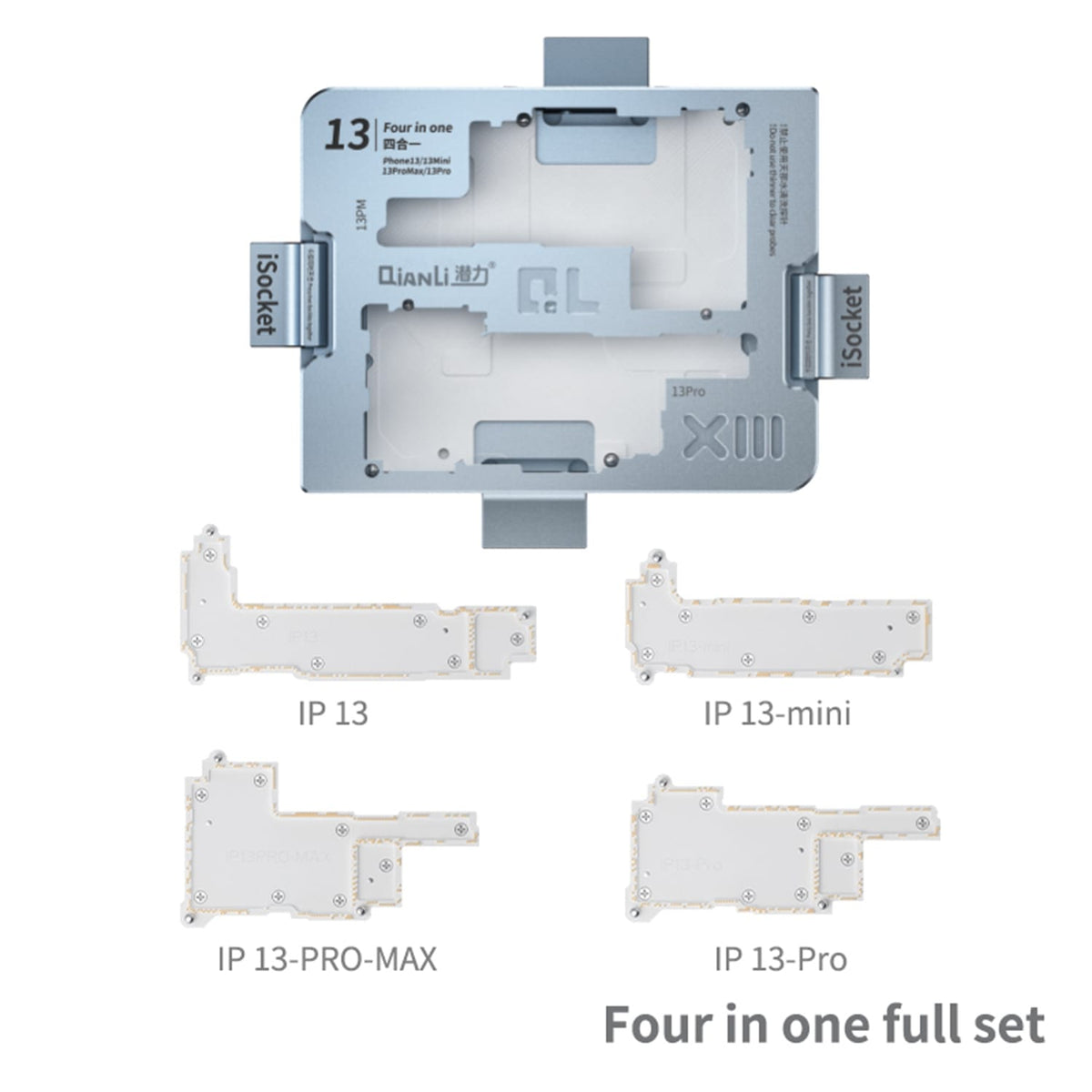 iSocket Motherboard Platform Tester Compatible For iPhone 13 / 13 Pro / 13 Pro Max / 13 Mini (4 in 1) (Qianli)