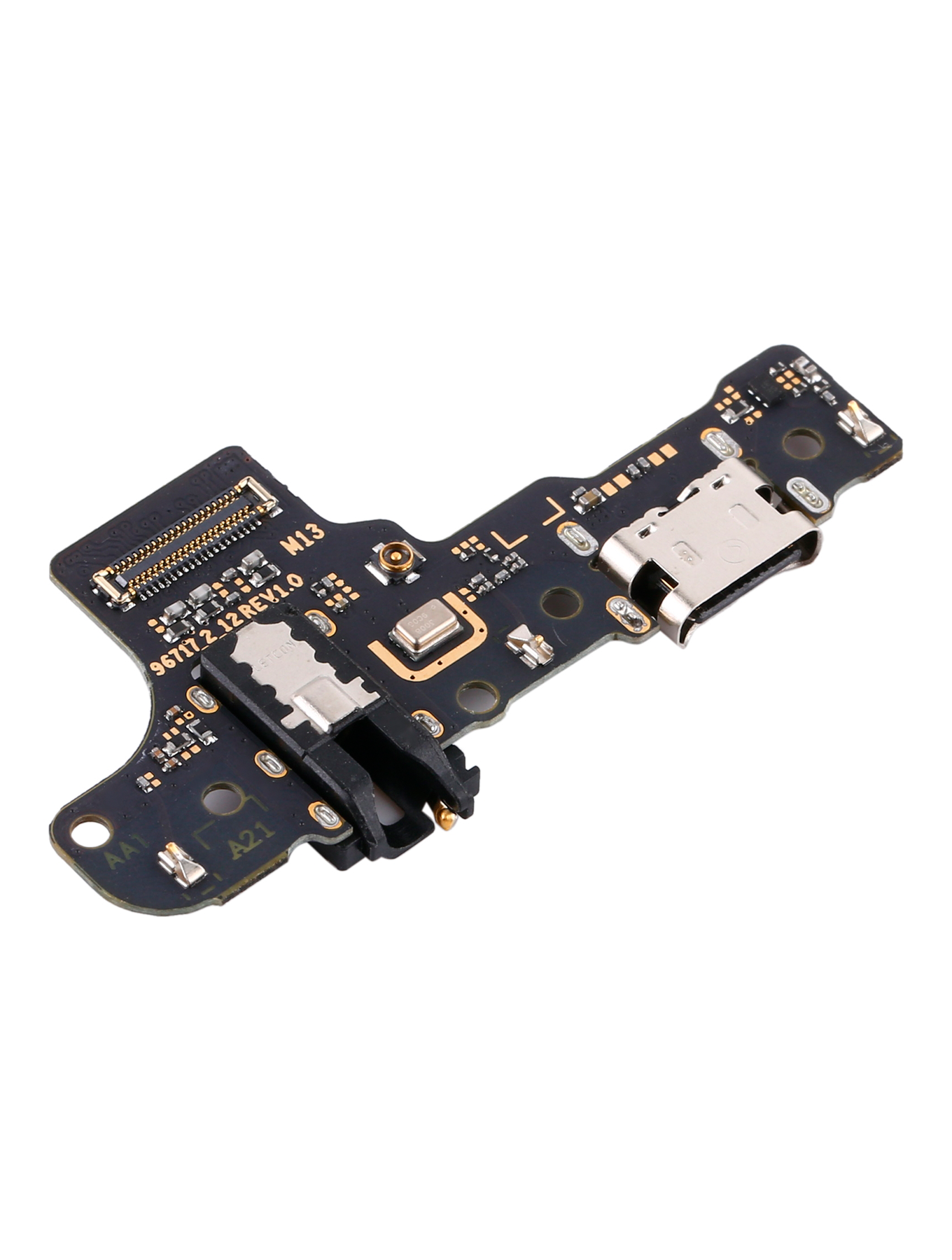 Charging Port With Headphone Jack Compatible For Samsung Galaxy A21 (A215 / 2020) (Premium)