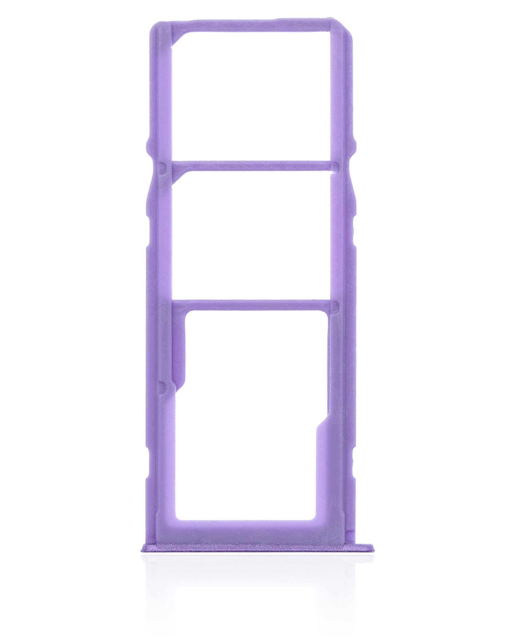 Dual Sim Card Tray Compatible For Samsung Galaxy A21 (A215 / 2020) (Purple)